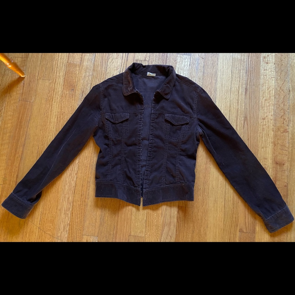 Corduroy Jeans Jacket